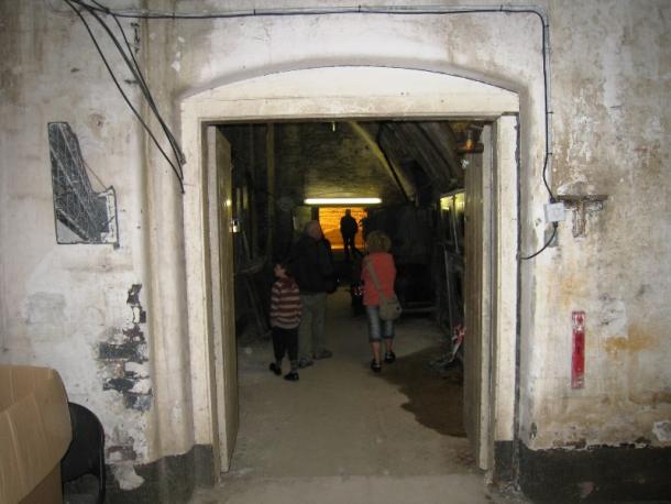 Looking through the Kiln towards the Warehouse